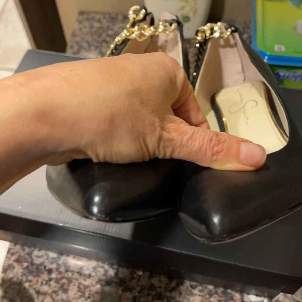 Jessica Simpson black heels - Picture 7 of 7